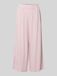 Loose Fit Culotte aus Viskose-Leinen-Mix Modell 'PIA' von Pieces Pink - 14