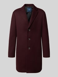 Relaxed Fit Mantel aus reiner Baumwolle von MCNEAL Bordeaux - 1