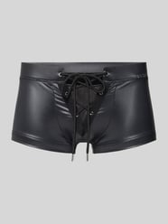 Bokserki o kroju slim fit z wiązaniem Model 'Night' od WOH - 2
