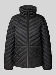 Steppjacke mit Stehkragen und Reißverschlusstaschen von Christian Berg Woman Selection - 15
