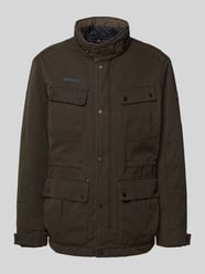 Jacke mit Stehkragen und Pattentaschen von camel active - 1