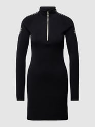 Knielanges Kleid mit Troyer-Kragen Modell 'Geilo' von Dale of Norway Schwarz - 22