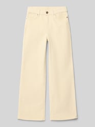 Spodnie sztruksowe z szeroką nogawką z mieszanki bawełny model ‘HOPE’ od Only - 20