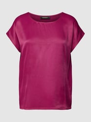 T-shirt met ronde hals van More & More Rood - 11