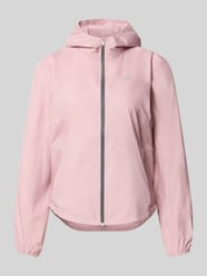 Jacke mit Logo-Print und Kapuze von ASICS Pink - 40