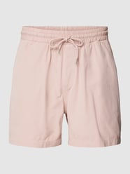 Shorts aus Bio-Baumwolle mit elastischem Bund von Colorful Standard Rosa - 40
