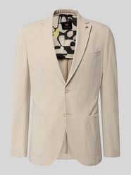 Sakko mit seitlichen Eingrifftaschen Modell 'Carter' von CG – CLUB of GENTS Beige - 44