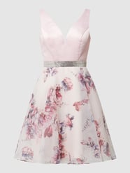 Cocktailkleid aus Satin und Organza  von Luxuar Rosa - 34