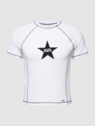 T-Shirt mit Label-Patch - MATW X REVIEW von Review X MATW Weiß - 2