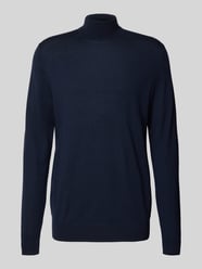Pullover van merinowol met col van Profuomo - 24