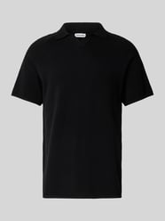 Koszulka polo o kroju slim fit z fakturowanym wzorem model ‘HILL KNIT’ od Jack & Jones - 25