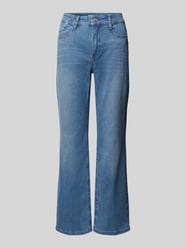 Jeans mit 5-Pocket-Design Modell 'Laura' von MAC Blau - 24