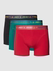 Trunks mit elastischem Bund Modell 'XMASTER' im 3er-Pack von Jack & Jones Grün - 46