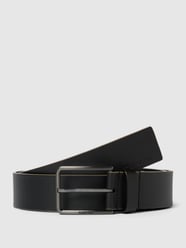 Ledergürtel mit Label-Detail Modell 'WARMTH' von CK Calvin Klein Schwarz - 28