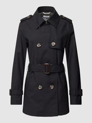 Trenchcoat mit Taillengürtel von Esprit Schwarz - 17