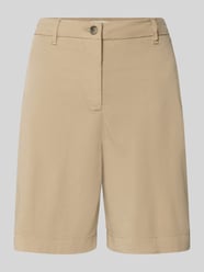 Regular Fit Chino-Shorts aus Baumwoll-Lyocell-Mix von Tommy Hilfiger Beige - 38