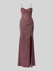 Abendkleid mit rückseitiger Schnürung von LUXUAR FASHION - 16