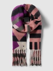 Schal mit Allover-Muster von Esprit Lila - 13
