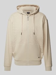 Sweatjacke mit Kapuze Modell 'Bahador' von JOOP! Collection Beige - 6