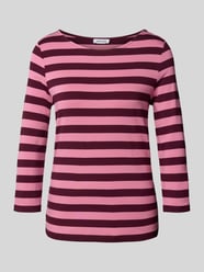 Regular Fit Longsleeve aus Viskose-Mix in Strick-Optik von More & More - 40