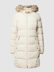 Daunenmantel mit herausnehmbarer Kapuze Modell 'COTTON HAND' von Lauren Ralph Lauren Beige - 48