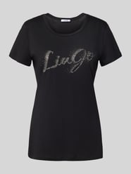 T-shirt met labelprint van Liu Jo White - 7