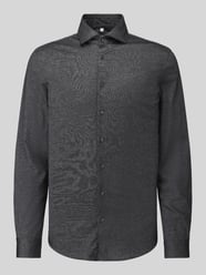 Slim Fit Businesshemd aus Baumwoll-Modal-Mix Modell 'Light Spread Kent' von Seidensticker - 9
