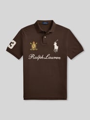 Regular Fit Poloshirt aus reiner Baumwolle mit Patches und Stitchings von Polo Ralph Lauren - 18