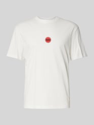 T-Shirt mit Label-Print Modell 'Derdcho' von HUGO Beige - 12