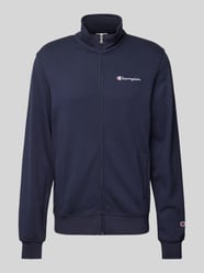 Sweatjacke mit Label-Stitching von CHAMPION Blau - 32