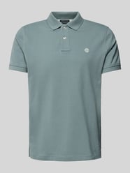 Regular Fit Poloshirt mit Label-Stitching von MCNEAL Blau - 24