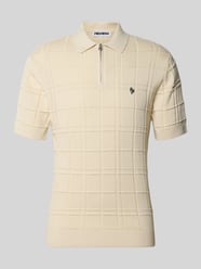 Modern Fit Poloshirt mit Logo-Stitching von REVIEW - 21