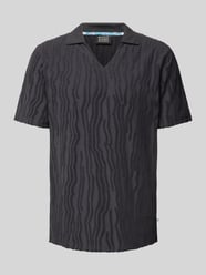 Regular fit poloshirt met structuurmotief van Scotch & Soda - 4