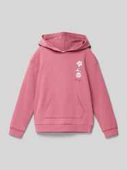 Hoodie mit Motiv- und Label-Print Modell 'SURF FEELING' von Roxy Pink - 2