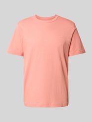 Regular fit T-shirt van puur katoen van Tom Tailor Fuchsia - 14