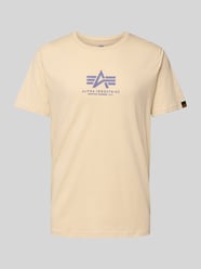 T-Shirt mit Label-Print von Alpha Industries - 17