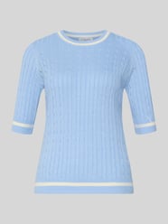 Strickpullover mit gerippten Abschlüssen von Christian Berg Woman - 4