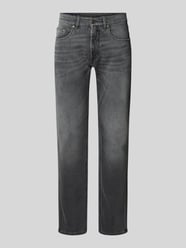 Tapered fit jeans in used-look, model 'Lyon' van Pierre Cardin - 15