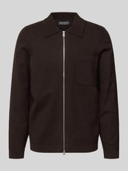 Regular Fit Strickjacke aus Schurwoll-Mix von Marc O'Polo - 19