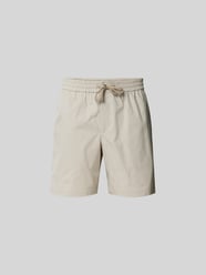 Shorts mit elastischem Bund von MAISON KITSUNÉ Beige - 21