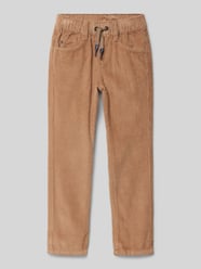 Regular Fit Cordhose aus reiner Baumwolle Modell 'PELLE' von s.Oliver RED LABEL Braun - 47