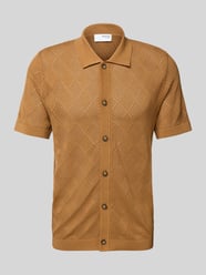Kardigan o kroju regular fit z dzianiny z czystej bawełny model ‘ARCO’ od Selected - 29