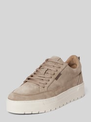 Sneaker mit Label-Detail Modell 'Ivar 10' von PS Poelman Beige - 36