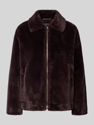 Regular Fit Jacke aus Kunstfell mit Umlegekragen von Christian Berg Woman Selection - 15