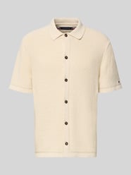 Regular Fit Freizeithemd aus Bio-Baumwoll-Mix von Tommy Hilfiger Beige - 8