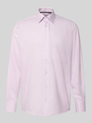 Comfort fit zakelijk overhemd van katoen met kentkraag van ETERNA - 29