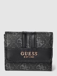 Portemonnaie mit Allover-Label von Guess - 17