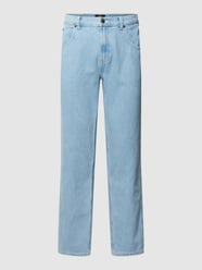 Relaxed Fit Jeans im 5-Pocket-Design Modell 'HOUSTON' von Dickies Blau / Türkis - 32
