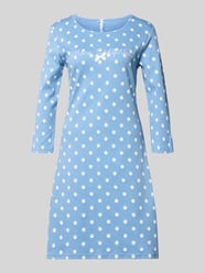 Nachthemd met 3/4-mouwen, model 'Meine Wohlfühlzeit' van LOUIS & LOUISA - 35