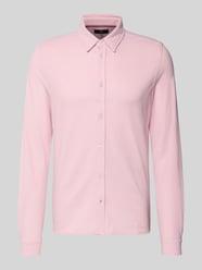 Slim Fit Freizeithemd mit Kentkragen Modell 'Roni' von CINQUE - 2